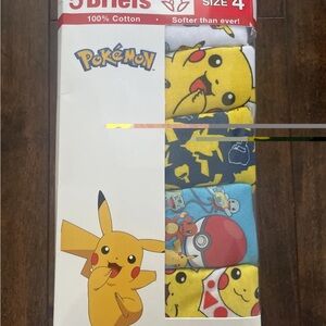 Pokemon Boys' Briefs 3-Pack new